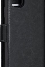 NoXx Hoes Geschikt voor iPhone 12 Pro Hoesje Bookcase Hoes 2-in-1 Uitneembaar Cover Hard Case - Zwart
