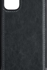 Nomfy Hoesje Geschikt voor iPhone 12 Pro Hoesje 2-in-1 Bookcase Hoes Case Uitneembaar - Hoes Geschikt voor iPhone 12 Pro Hoes Cover - Zwart