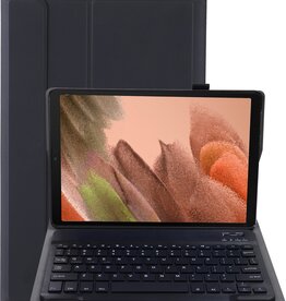 NoXx NoXx Samsung Galaxy Tab A7 Lite 2021 (8.4 inch) Toetsenbord Hoes Keyboard Cover - Zwart