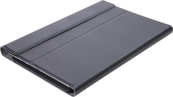 Nomfy Hoes Geschikt voor Samsung Galaxy Tab A7 Lite Hoes Toetsenbord Hoes Case Book Cover Hoesje - Hoesje Geschikt voor Samsung Tab A7 Lite Keyboard Hoes - Zwart