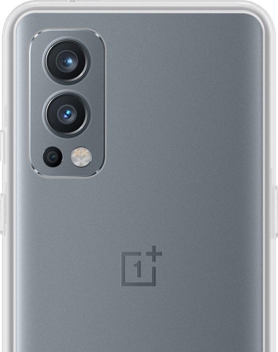 NoXx Hoes Geschikt voor OnePlus Nord 2 Hoesje Cover Siliconen Back Case Hoes - Transparant