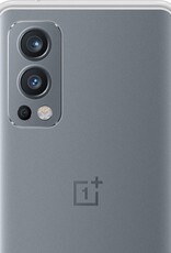 NoXx Hoes Geschikt voor OnePlus Nord 2 Hoesje Cover Siliconen Back Case Hoes - Transparant - 2x