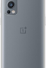 Nomfy Hoesje Geschikt voor OnePlus Nord 2 Hoesje Siliconen Cover Case - Hoes Geschikt voor OnePlus Nord 2 Hoes Back Case - Transparant