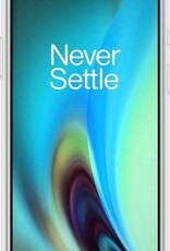 Nomfy Hoesje Geschikt voor OnePlus Nord 2 Hoesje Siliconen Cover Case - Hoes Geschikt voor OnePlus Nord 2 Hoes Back Case - 2-PACK - Transparant