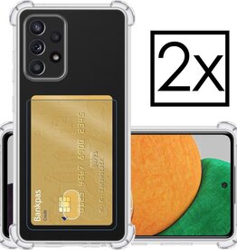 NoXx 2 PACK - NoXx Samsung Galaxy A52s Pashouder Hoesje Shockproof