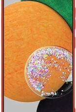 NoXx Hoes Geschikt voor Samsung A52s Hoesje Cover Siliconen Back Case Hoes - Rood