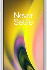 NoXx Hoes Geschikt voor OnePlus Nord 2 Hoesje Cover Siliconen Back Case Hoes - Transparant - 2x