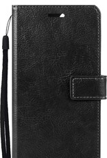 NoXx Hoes Geschikt voor Samsung A52s Hoesje Book Case Hoes Flip Cover Wallet Bookcase - Zwart