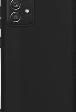 Nomfy Hoesje Geschikt voor Samsung A52s Hoesje Siliconen Cover Case - Hoes Geschikt voor Samsung Galaxy A52s 5G Hoes Back Case - Zwart