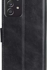 Nomfy Hoesje Geschikt voor Samsung A52s Hoes Bookcase Flipcase Book Cover - Hoes Geschikt voor Samsung Galaxy A52s 5G Hoesje Book Case - Zwart