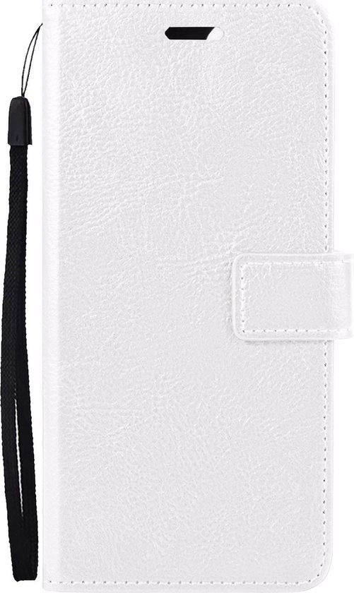 Nomfy Hoesje Geschikt voor Samsung A52s Hoes Bookcase Flipcase Book Cover - Hoes Geschikt voor Samsung Galaxy A52s 5G Hoesje Book Case - Wit