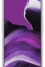 NoXx Hoes Geschikt voor OPPO Reno 2 Hoesje Siliconen Cover Shock Proof Back Case Shockproof Hoes - Transparant