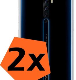 Nomfy 2 PACK - Nomfy Oppo Reno 2 hoesje shock proof