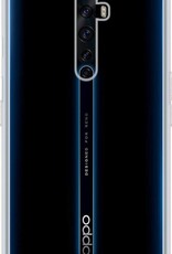 Nomfy Hoesje Geschikt voor OPPO Reno 2 Hoesje Siliconen Cover Case - Hoes Geschikt voor OPPO Reno 2 Hoes Back Case - Transparant