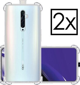 NoXx 2 PACK - NoXx Oppo Reno 2Z hoesje shock proof