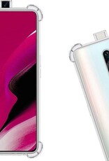 Nomfy Hoesje Geschikt voor OPPO Reno 2Z Hoesje Shock Proof Cover Case Shockproof - Hoes Geschikt voor OPPO Reno 2Z Hoes Siliconen Back Case - Transparant - 2 PACK