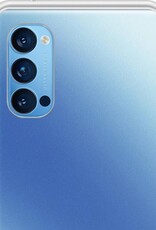 NoXx Hoes Geschikt voor OPPO Reno 4 Pro 5G Hoesje Cover Siliconen Back Case Hoes - Transparant