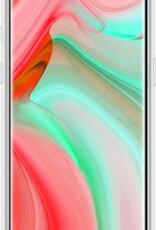 Nomfy Hoesje Geschikt voor OPPO Reno 4 Pro 5G Hoesje Siliconen Cover Case - Hoes Geschikt voor OPPO Reno 4 Pro Hoes Back Case - 2-PACK - Transparant