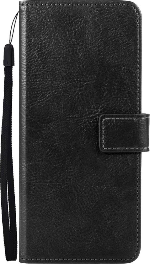 Nomfy Hoesje Geschikt voor OnePlus Nord 2 Hoes Bookcase Flipcase Book Cover - Hoes Geschikt voor OnePlus Nord 2 Hoesje Book Case - Zwart