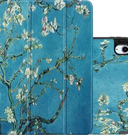 NoXx NoXx iPad Air 2020 (4e generatie) Hoesje Met Uitsparing S Pen - Bloemen
