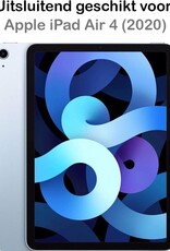 Nomfy Hoes Geschikt voor iPad Air 2020 Hoes Tri-fold Tablet Hoesje Case Met Uitsparing Geschikt voor Apple Pencil - Hoesje Geschikt voor iPad Air 4 2020 Hoesje Hardcover Bookcase - Galaxy