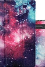NoXx Hoesje Geschikt voor Samsung Galaxy Tab S7 FE Hoesje Case Hard Cover Hoes Book Case Met Uitsparing Geschikt voor S Pen - Galaxy