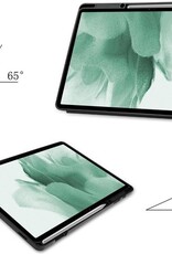 NoXx Hoesje Geschikt voor Samsung Galaxy Tab S7 FE Hoesje Case Hard Cover Hoes Book Case Met Uitsparing Geschikt voor S Pen - Galaxy