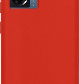 Nomfy Nomfy OPPO A77 Hoesje Siliconen - Rood