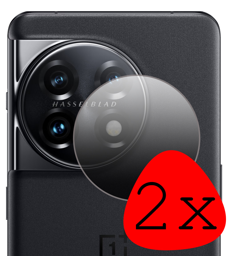 BASEY. Screenprotector Geschikt voor OnePlus 11 Camera Screenprotector Tempered Glass Beschermglas Camera - Screenprotector Geschikt voor OnePlus 11 Camera Screen Protector - 2 Stuks