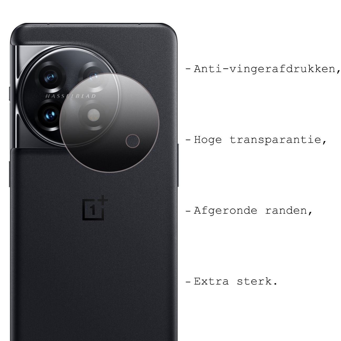 BASEY. Screenprotector Geschikt voor OnePlus 11 Camera Screenprotector Tempered Glass Beschermglas Camera - Screenprotector Geschikt voor OnePlus 11 Camera Screen Protector - 2 Stuks