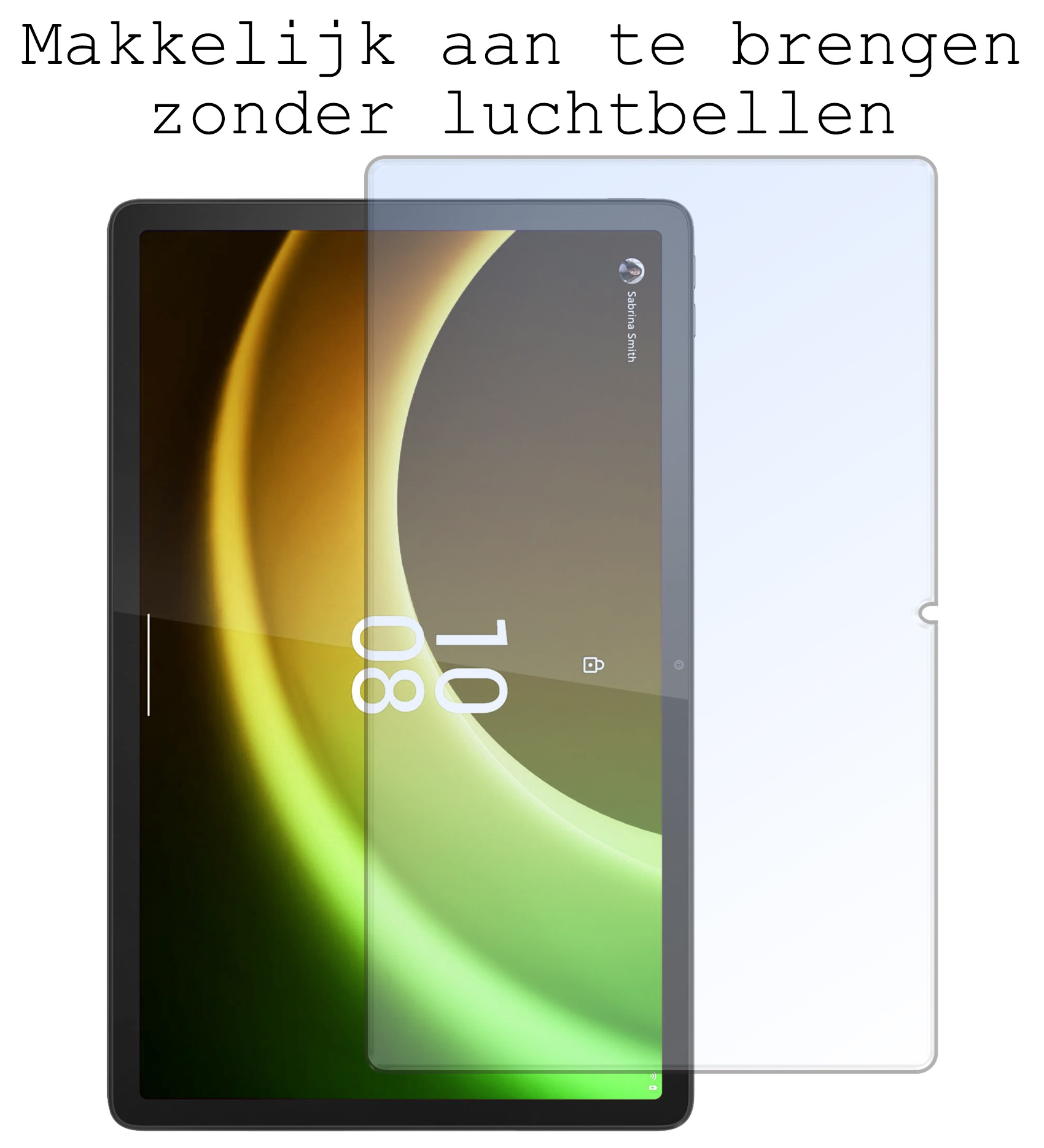 BASEY. Screenprotector Geschikt voor Lenovo Tab P11 (2e Gen) Screenprotector Tempered Glass - Screenprotector Geschikt voor Lenovo Tab P11 (2nd Gen) Screen Protector Beschermglas - 2 Stuks