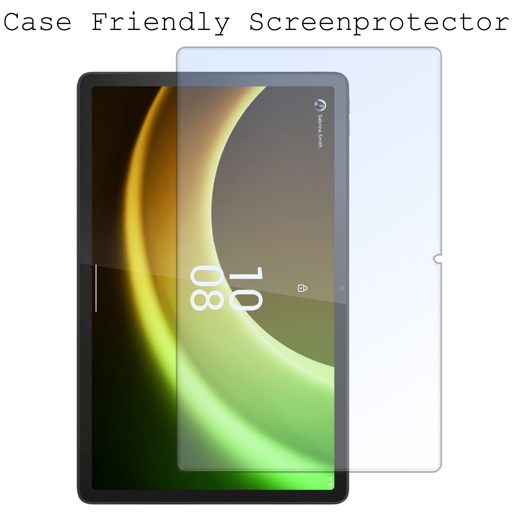 BASEY. Screenprotector Geschikt voor Lenovo Tab P11 (2e Gen) Screenprotector Tempered Glass - Screenprotector Geschikt voor Lenovo Tab P11 (2nd Gen) Screen Protector Beschermglas - 2 Stuks