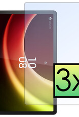 NoXx Screenprotector Geschikt voor Lenovo Tab P11 (2e Gen) Screenprotector Bescherm Glas Screen Protector - 3x