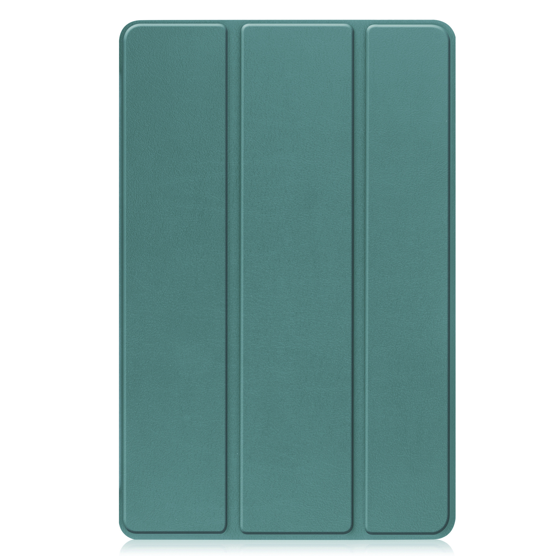 BASEY. Hoesje Geschikt voor Lenovo Tab P11 (2e Gen) Hoes Case Tablet Hoesje Tri-fold - Hoes Geschikt voor Lenovo Tab P11 (2nd Gen) Hoesje Hard Cover Bookcase Hoes - Donkergroen