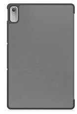 BASEY. Hoesje Geschikt voor Lenovo Tab P11 (2e Gen) Hoes Case Tablet Hoesje Tri-fold - Hoes Geschikt voor Lenovo Tab P11 (2nd Gen) Hoesje Hard Cover Bookcase Hoes - Grijs