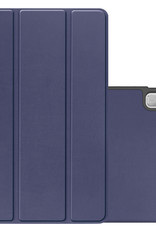 NoXx Hoesje Geschikt voor Lenovo Tab P11 (2e Gen) Hoesje Case Hard Cover Hoes Book Case - Donkerblauw
