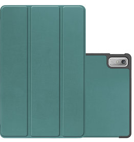 NoXx NoXx Lenovo Tab P11 (2e Gen) Hoes - Donkergroen