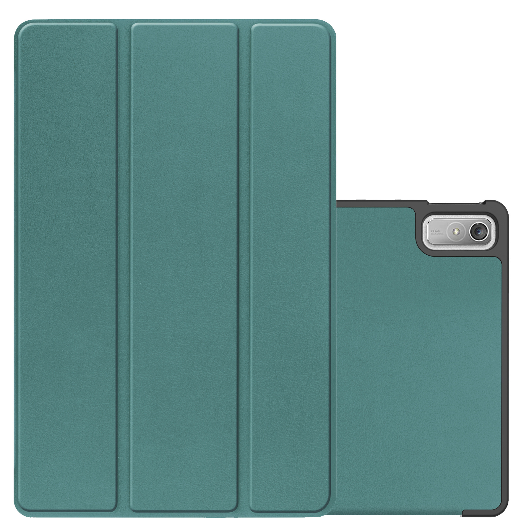 NoXx Hoesje Geschikt voor Lenovo Tab P11 (2e Gen) Hoesje Case Hard Cover Hoes Book Case - Donkergroen