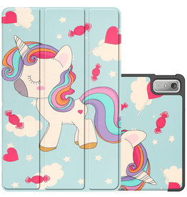 NoXx NoXx Lenovo Tab P11 (2e Gen) Hoes - Eenhoorn