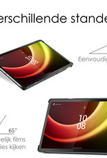 NoXx Hoesje Geschikt voor Lenovo Tab P11 (2e Gen) Hoesje Case Hard Cover Hoes Book Case - Galaxy