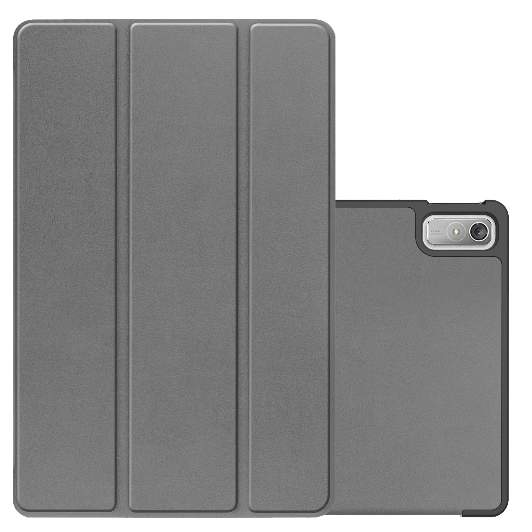 NoXx Hoesje Geschikt voor Lenovo Tab P11 (2e Gen) Hoesje Case Hard Cover Hoes Book Case - Grijs