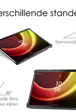 NoXx Hoesje Geschikt voor Lenovo Tab P11 (2e Gen) Hoesje Case Hard Cover Hoes Book Case - Kat