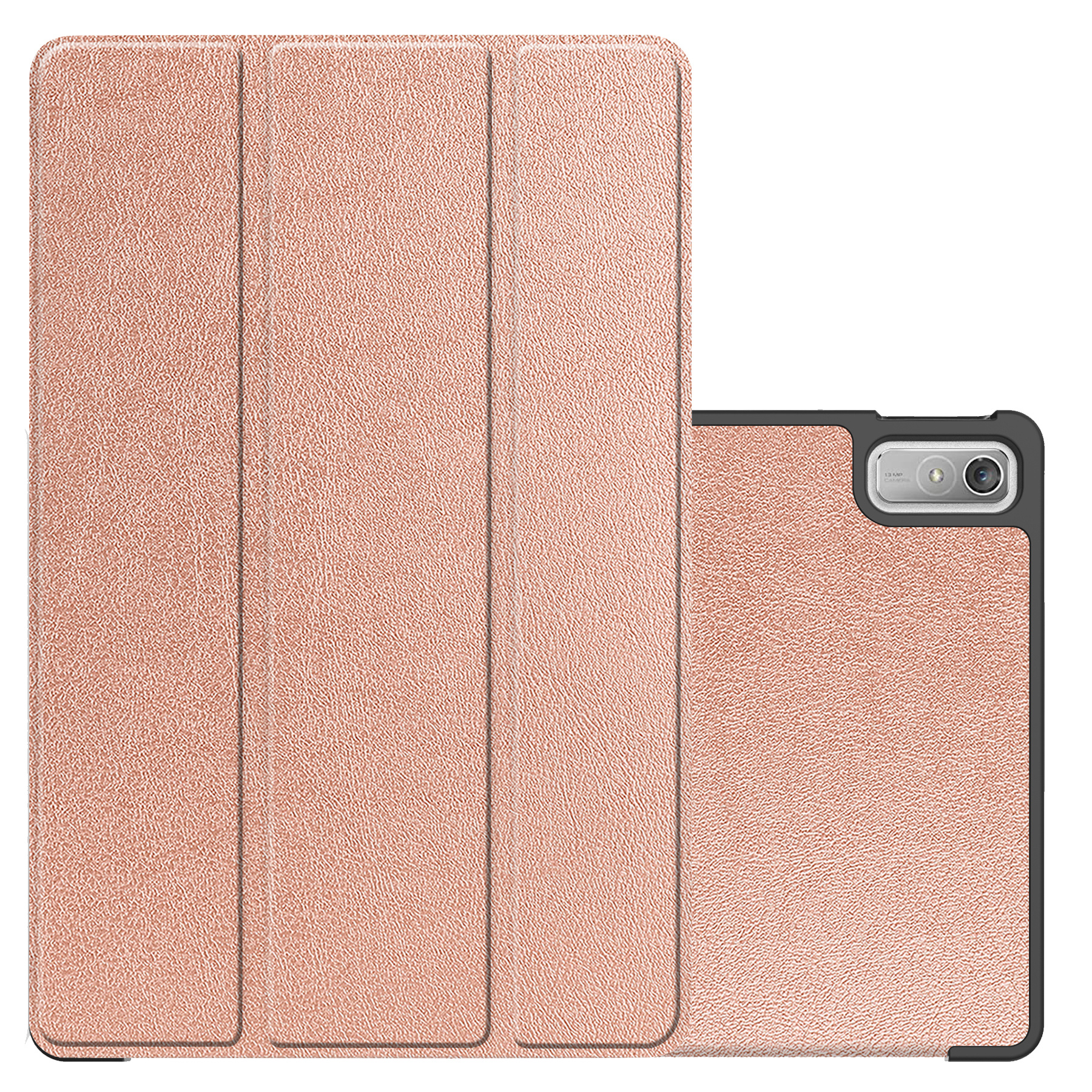 NoXx Hoesje Geschikt voor Lenovo Tab P11 (2e Gen) Hoesje Case Hard Cover Hoes Book Case - Rosé goud