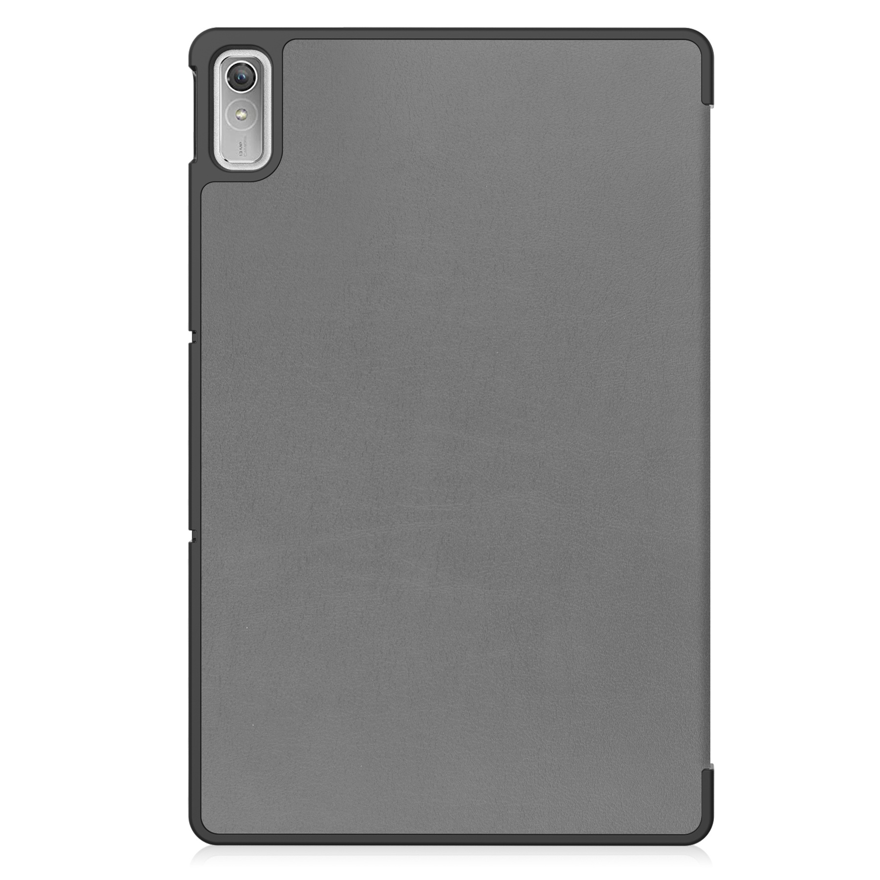 Nomfy Hoes Geschikt voor Lenovo Tab P11 (2e Gen) Hoes Tri-fold Tablet Hoesje Case - Hoesje Geschikt voor Lenovo Tab P11 (2nd Gen) Hoesje Hardcover Bookcase - Grijs