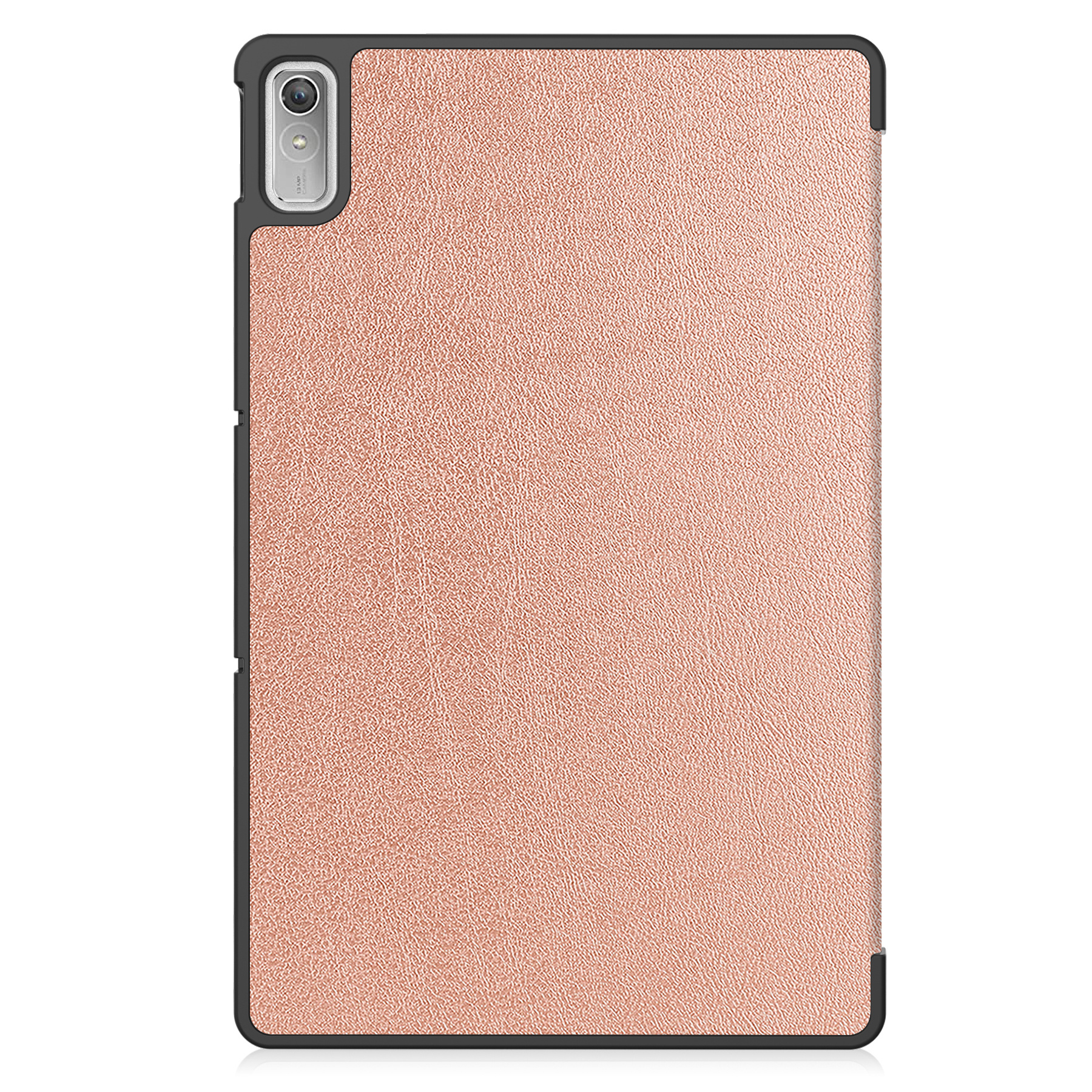 Nomfy Hoes Geschikt voor Lenovo Tab P11 (2e Gen) Hoes Tri-fold Tablet Hoesje Case - Hoesje Geschikt voor Lenovo Tab P11 (2nd Gen) Hoesje Hardcover Bookcase - Rosé goud