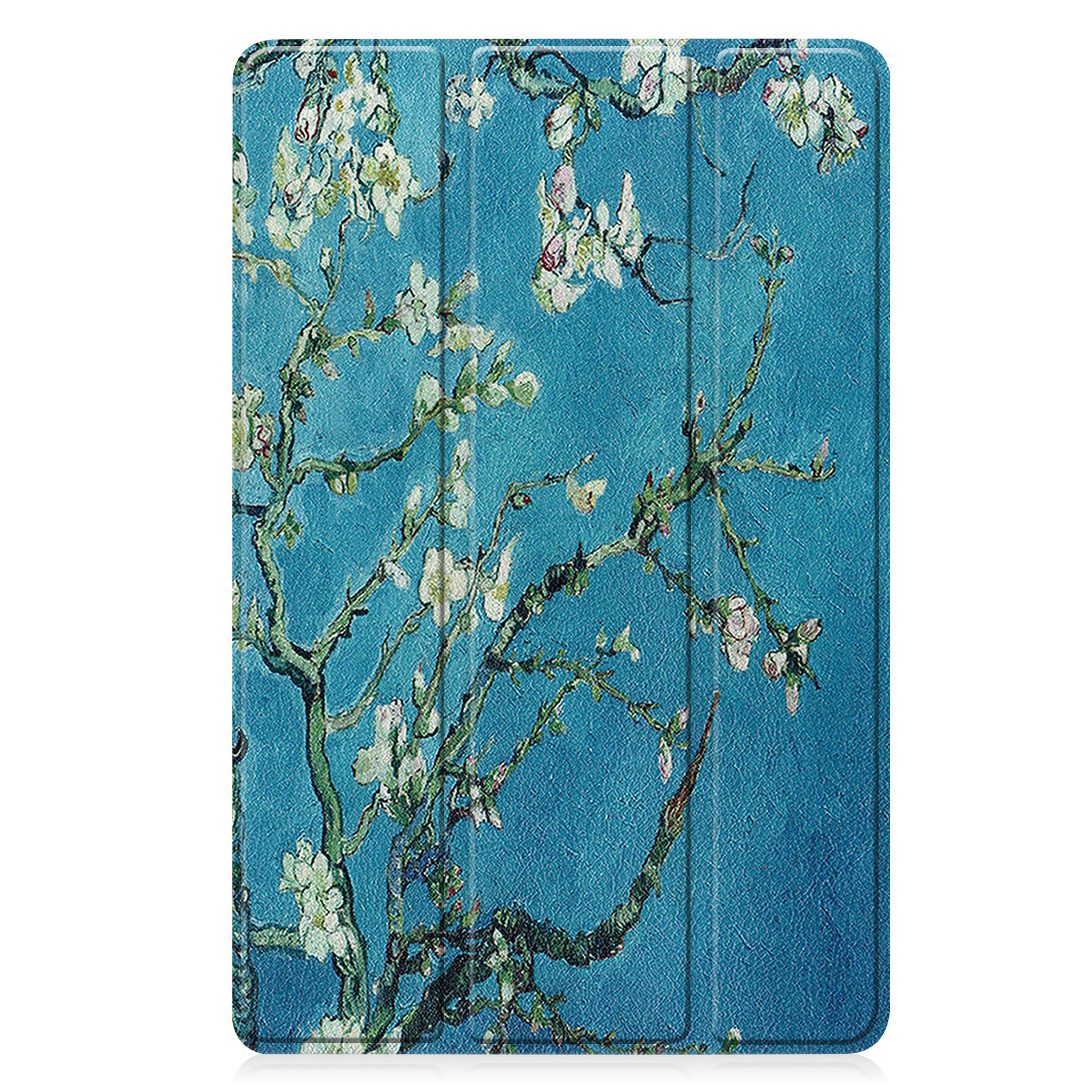 BASEY. Hoesje Geschikt voor Lenovo Tab P11 (2e Gen) Hoes Case Tablet Hoesje Tri-fold Met Screenprotector - Hoes Geschikt voor Lenovo Tab P11 (2nd Gen) Hoesje Hard Cover Bookcase Hoes - Bloesem