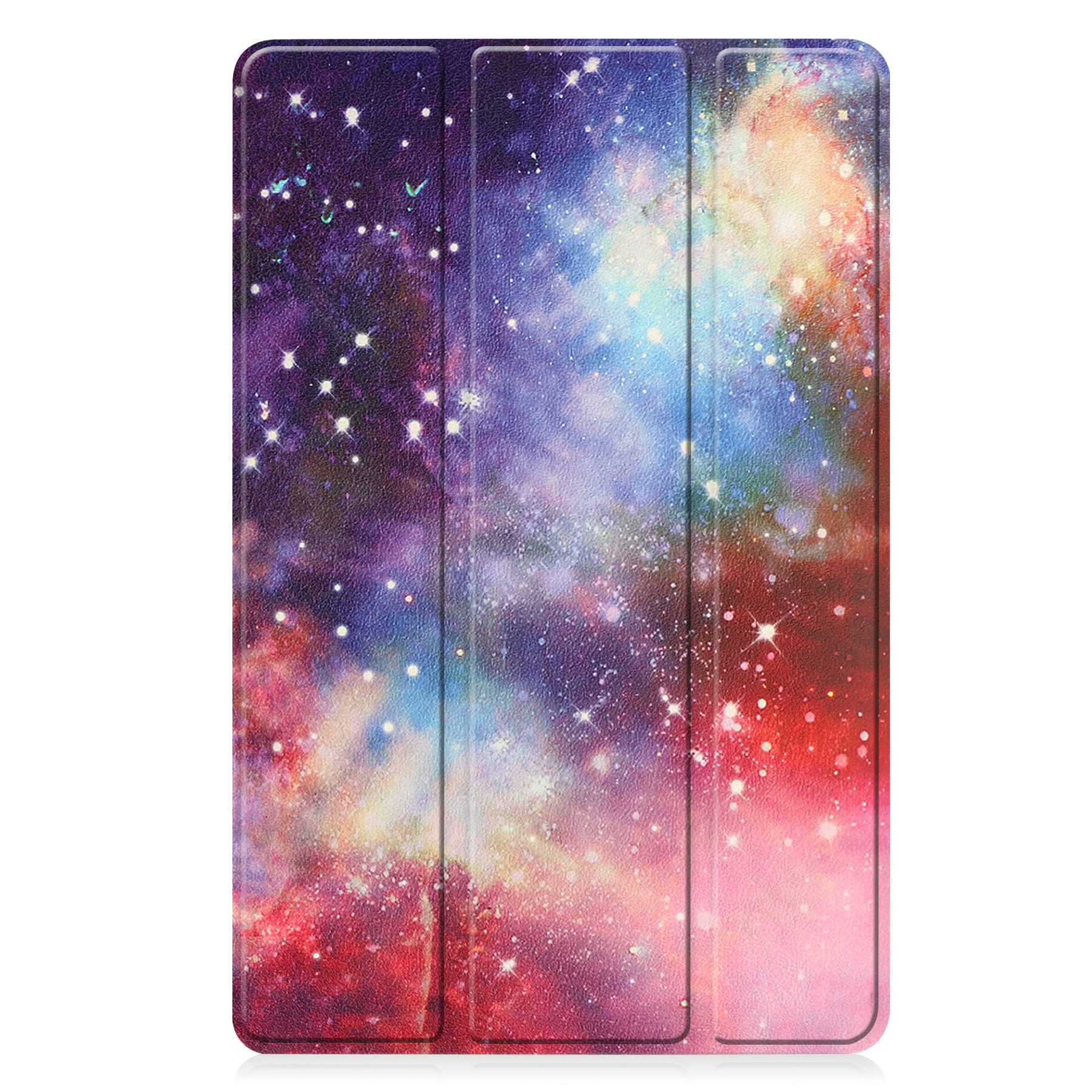 BASEY. Hoesje Geschikt voor Lenovo Tab P11 (2e Gen) Hoes Case Tablet Hoesje Tri-fold Met Screenprotector - Hoes Geschikt voor Lenovo Tab P11 (2nd Gen) Hoesje Hard Cover Bookcase Hoes - Galaxy