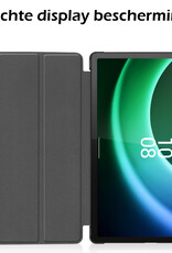 Lenovo Tab P11 2nd Gen Hoes Book Case Cover Met Screenprotector - Lenovo Tab P11 2nd Gen Book Case - Lenovo Tab P11 (2e Gen) Hoesje Met Beschermglas - Bloesem