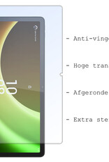 BASEY. Hoesje Geschikt voor Lenovo Tab P11 (2e Gen) Hoes Case Tablet Hoesje Tri-fold Met Screenprotector - Hoes Geschikt voor Lenovo Tab P11 (2nd Gen) Hoesje Hard Cover Bookcase Hoes - Don't Touch Me