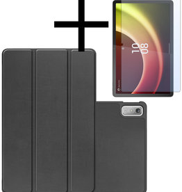 NoXx NoXx Lenovo Tab P11 (2e Gen) Hoes Met Screenprotector - Zwart